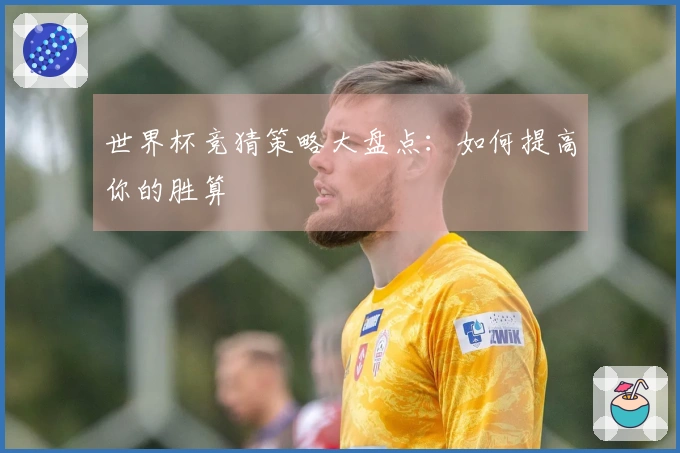世界杯竞猜策略大盘点:如何提高你的胜算